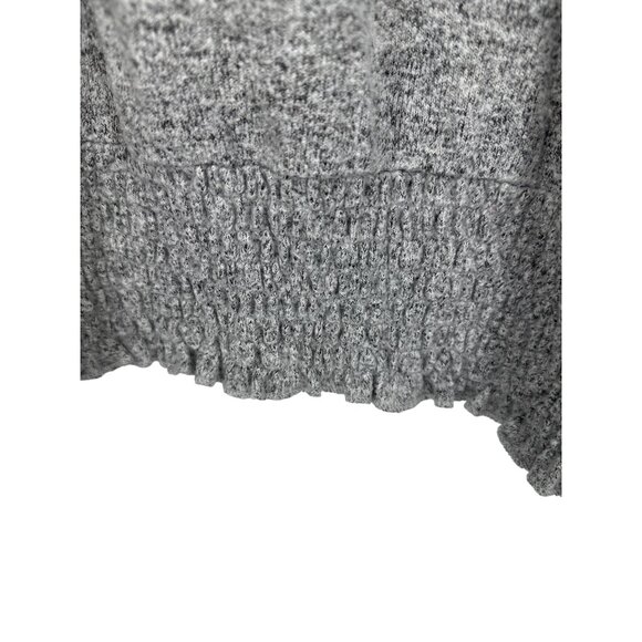 Torrid Relaxed Fit Super Soft Plush Drop Shoulder Smocked Hem Sweatshirt Sz 5X - Picture 5 of 9